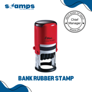 Bank Rubber Stamp