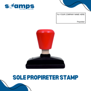 Sole Propireter Stamp